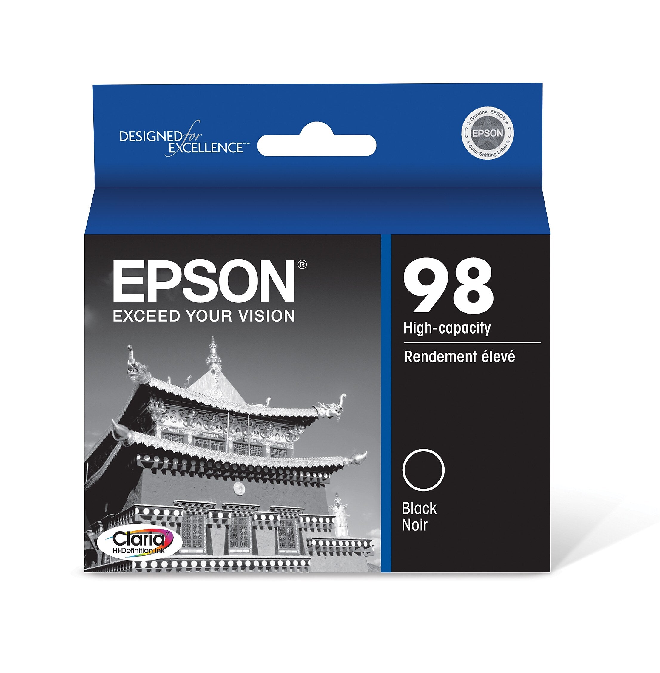 Epson T98 Black High Yield Ink Cartridge
