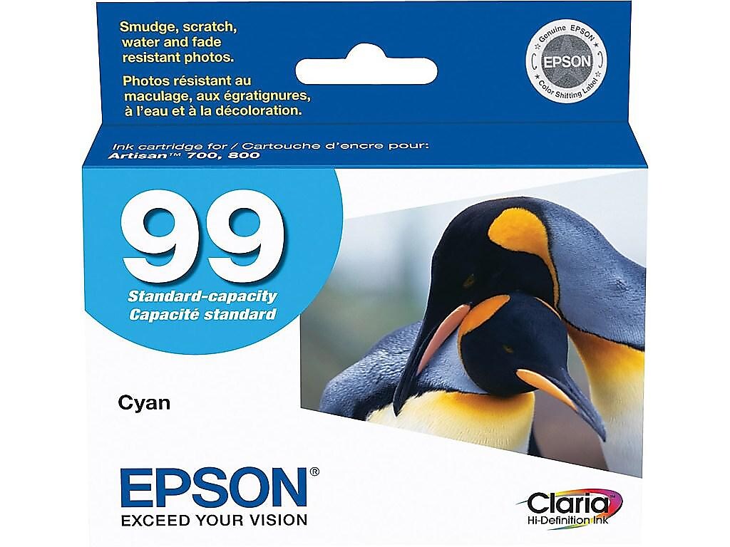 Epson T99 Cyan Standard Yield Ink Cartridge