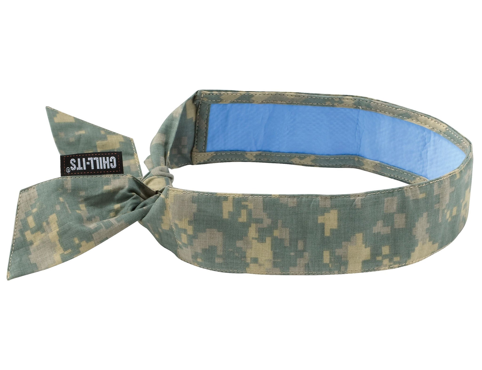 Ergodyne Chill-Its 6700 Evaporative Cooling Bandana, Green, One Size, 6/Carton