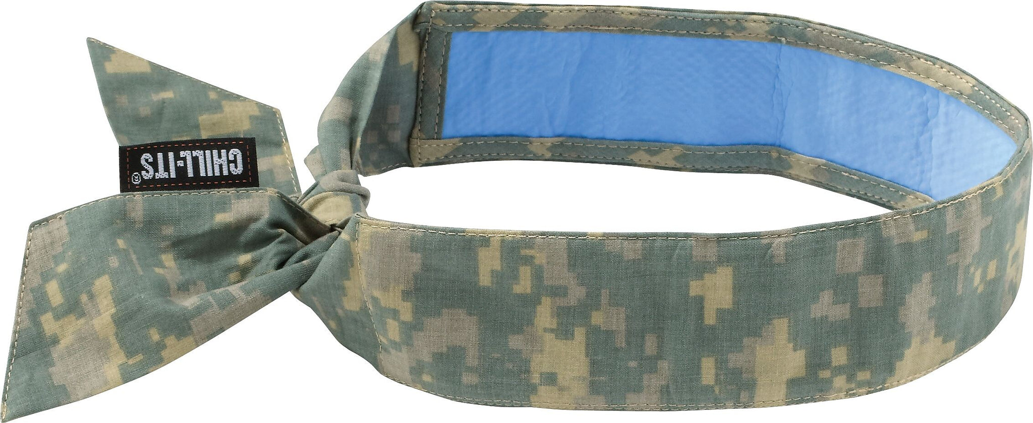 Ergodyne Chill-Its 6700 Evaporative Cooling Bandana, Green, One Size, 6/Carton