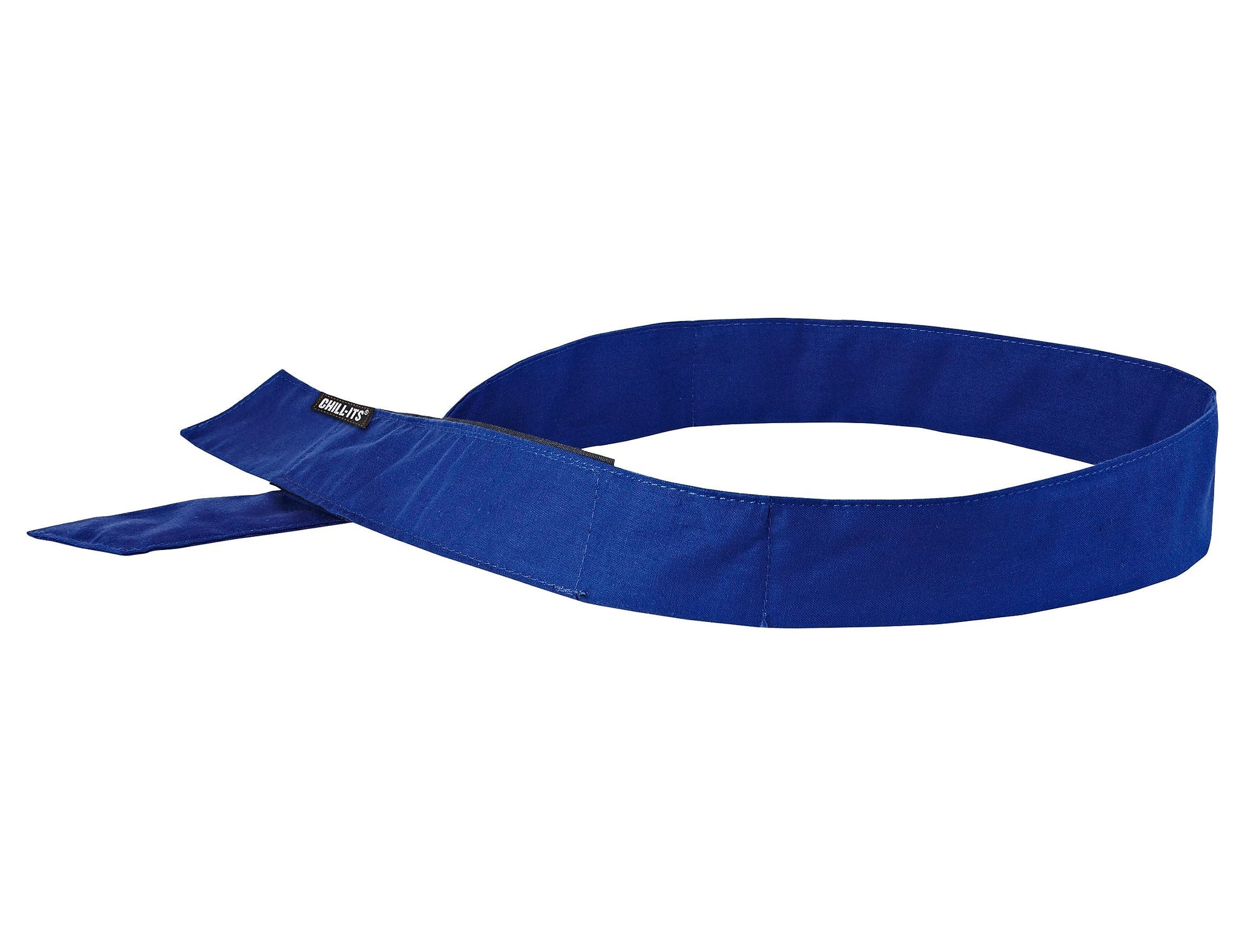 Ergodyne Chill-Its 6705 Evaporative Cooling Bandana, Blue, One Size, 24/Carton
