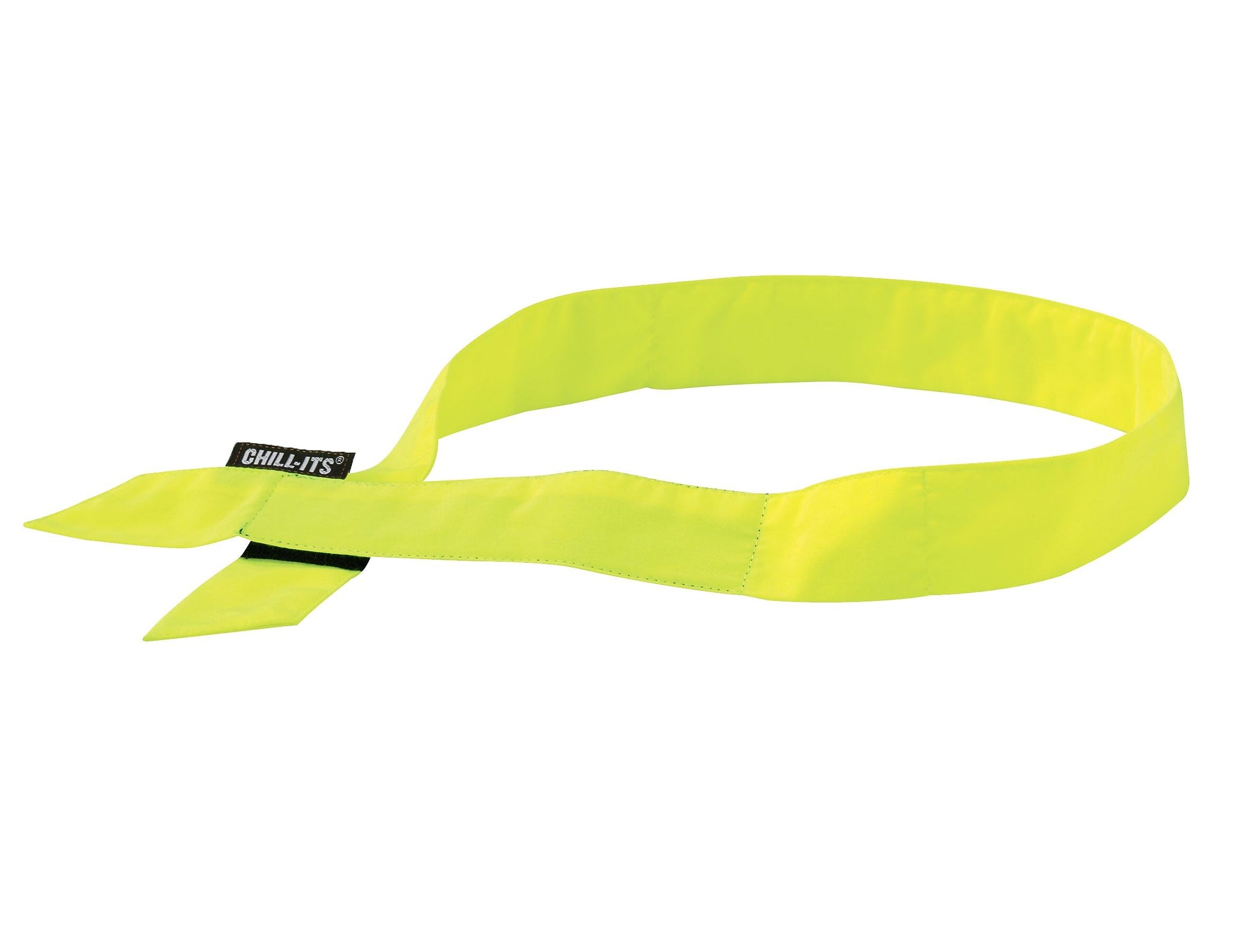 Ergodyne Chill-Its 6705 Evaporative Cooling Bandana, Lime, One Size, 24/Carton