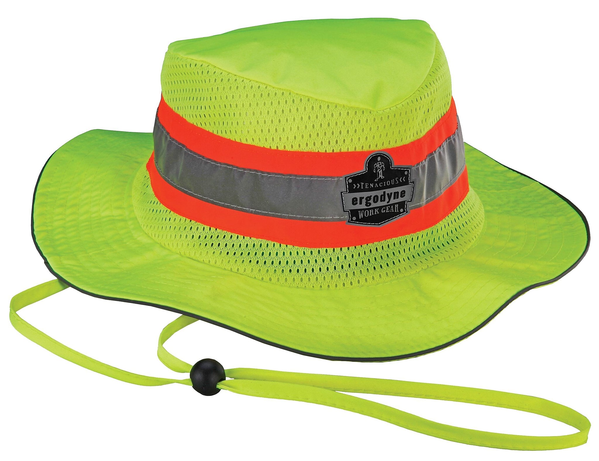 Ergodyne Cooling High Visibility Sun Hat, Lime, Small/Medium