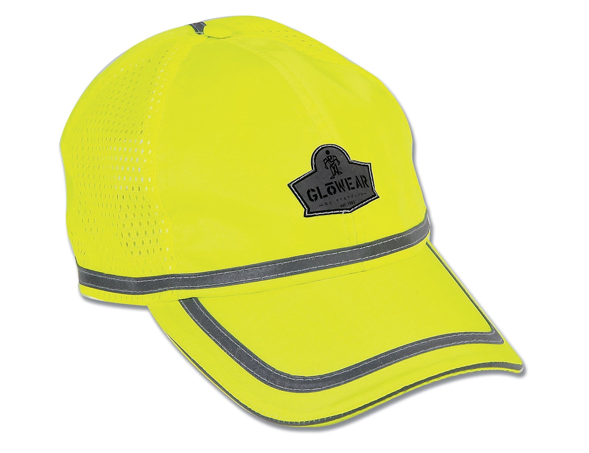 Ergodyne GloWear® 8930 High Visibility Baseball Cap, Lime, One Size