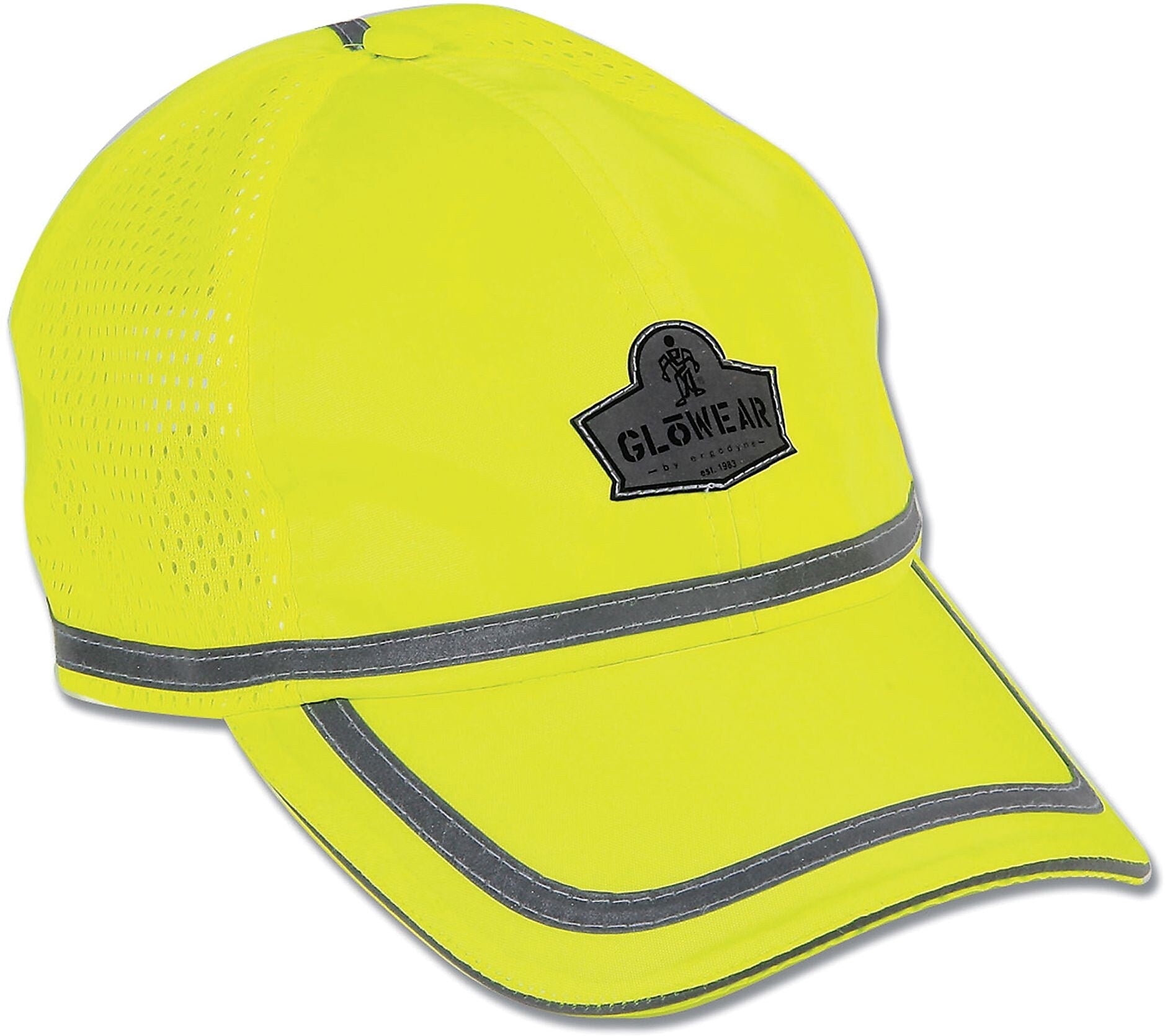 Ergodyne GloWear® 8930 High Visibility Baseball Cap, Lime, One Size