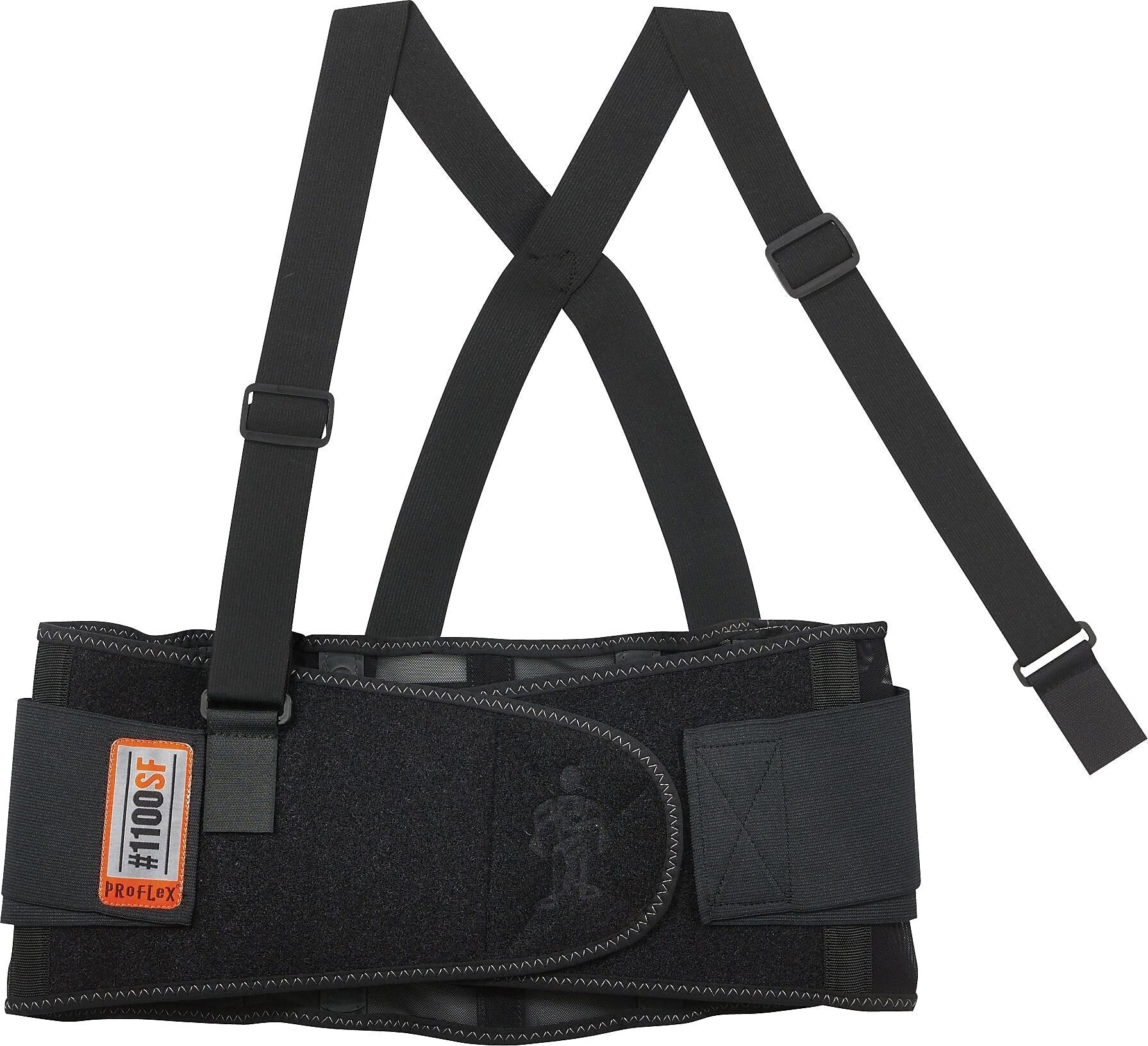 Ergodyne® ProFlex® 1100SF Standard Back Support, Black, 3XL