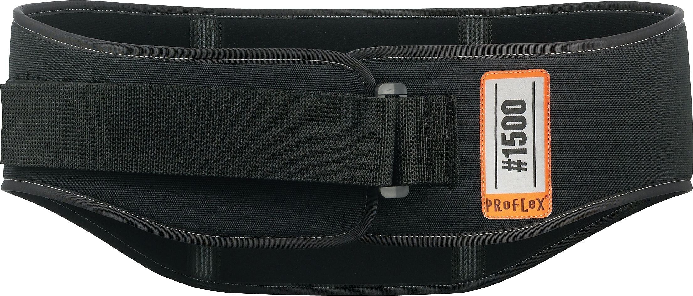 Ergodyne® ProFlex® 1500 Weight Lifters Style Back Support, Black, XL
