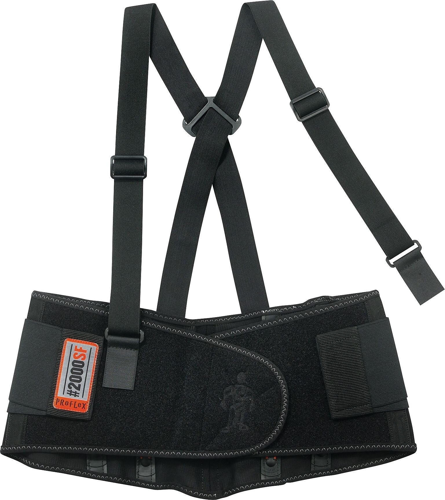Ergodyne® ProFlex® 2000SF High-Performance Back Support, Black, Small