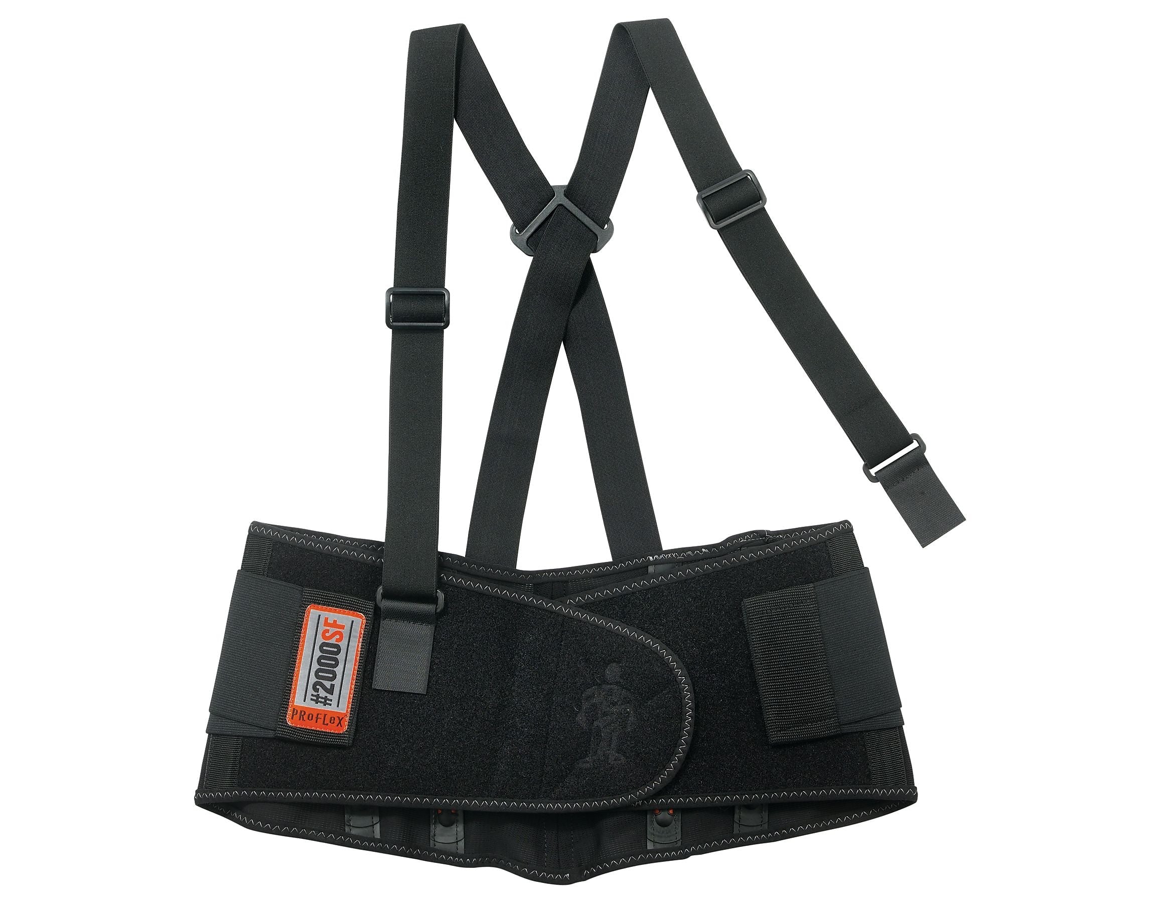 Ergodyne ProFlex® 2000SF High Performance Back Support, Medium, Black
