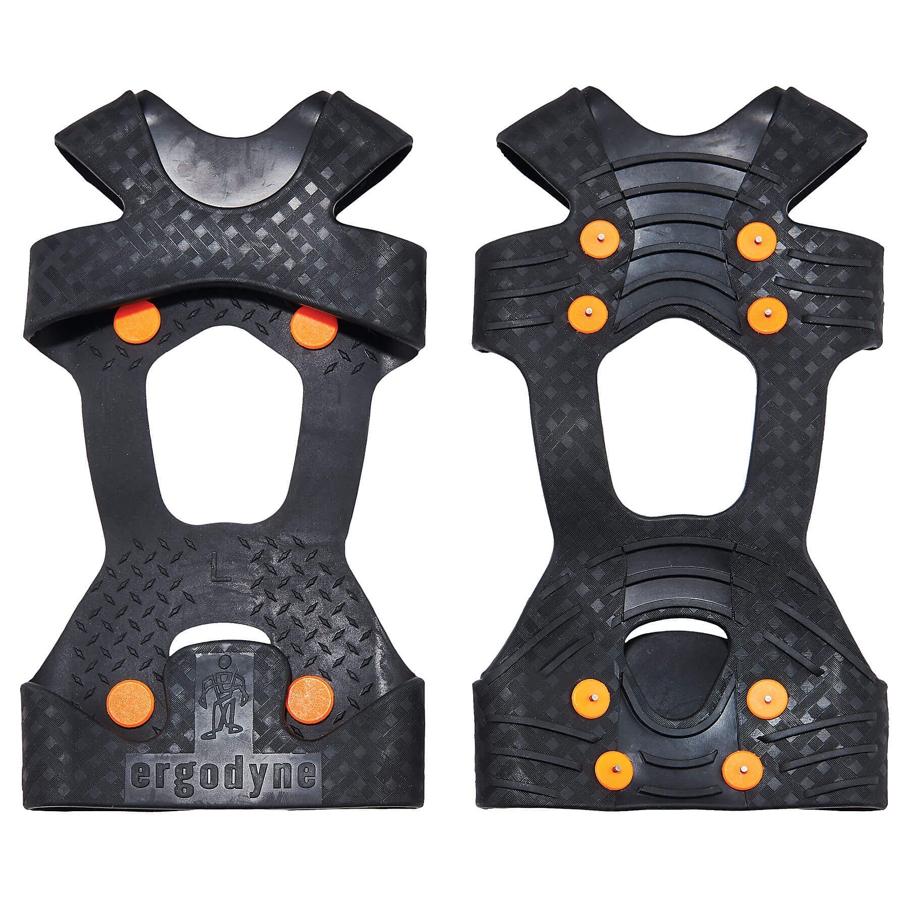 Ergodyne TREX 6300TC Tungsten Carbide Ice Traction Device, M, 2/Pair