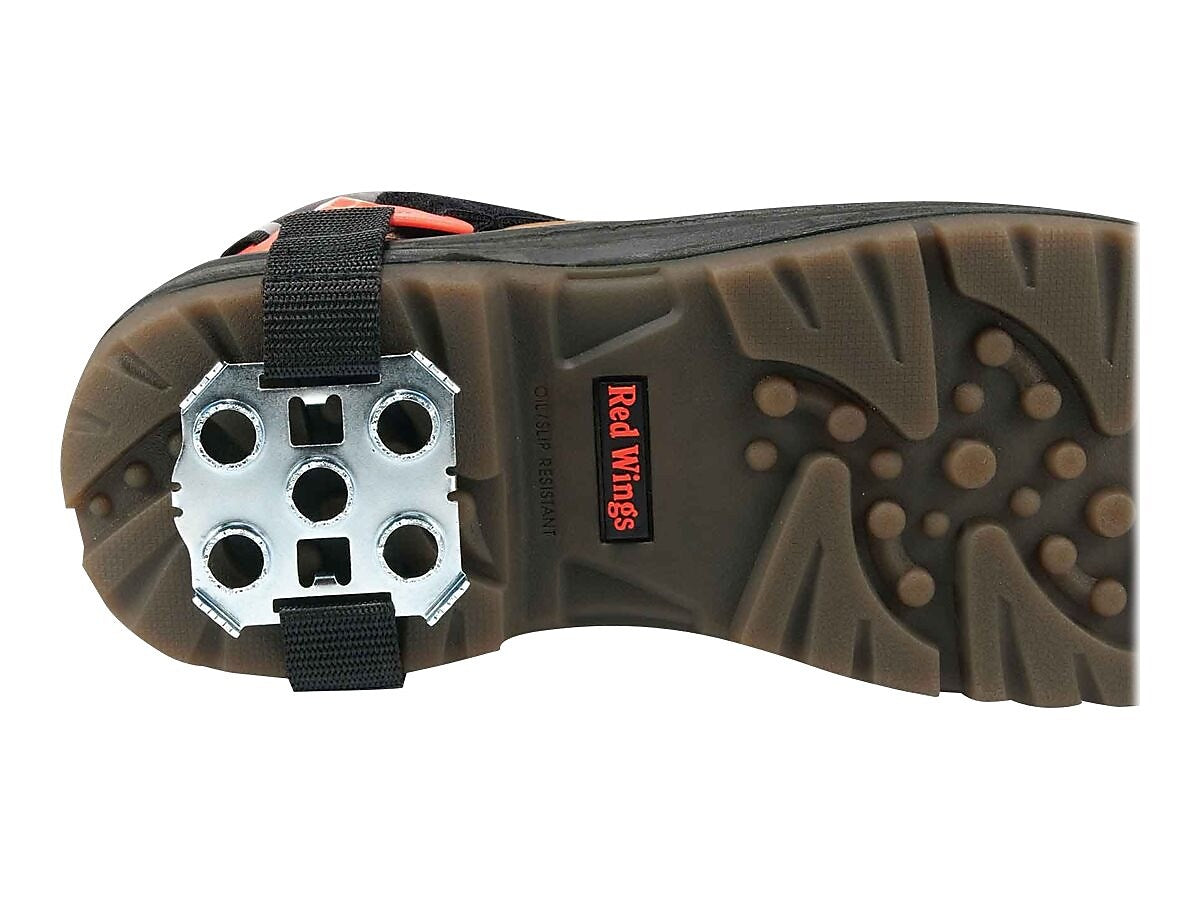 Ergodyne Trex 6315 Nylon and Steel Strap-On Heel Ice Traction Device, Size M/L , Pair