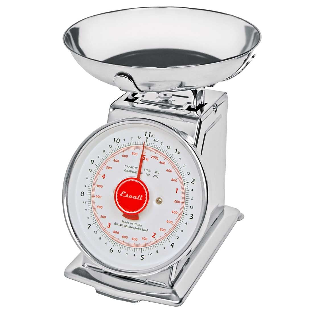 Escali Mercado Dial Scale With Bowl