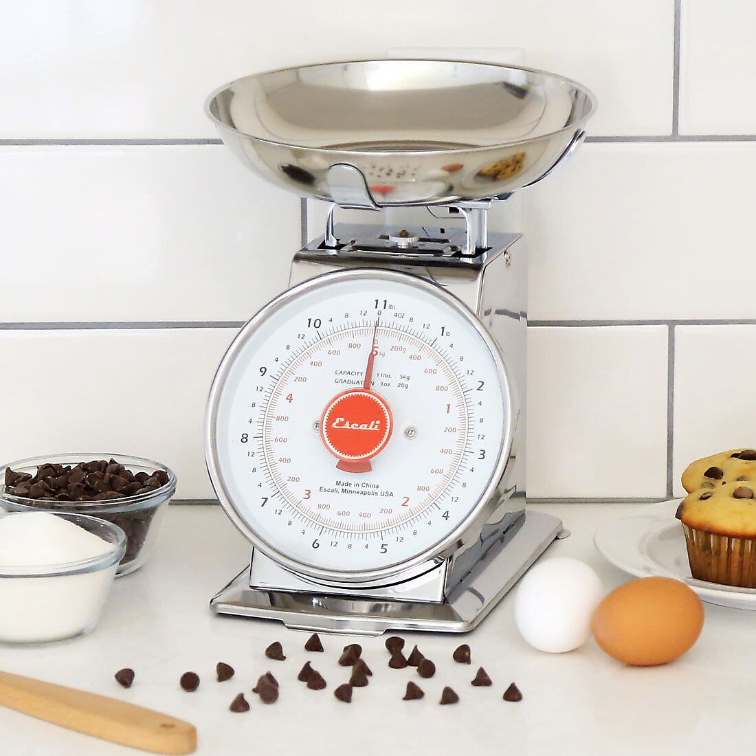 Escali Mercado Dial Scale With Bowl