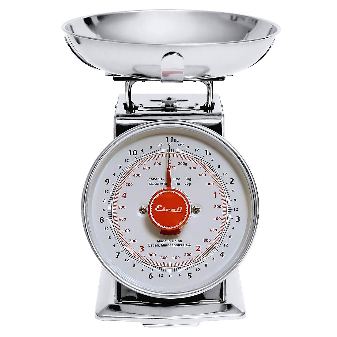 Escali Mercado Dial Scale With Bowl