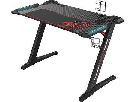 Eureka Colonel Z1-S 45" Computer Gaming Desk, Black