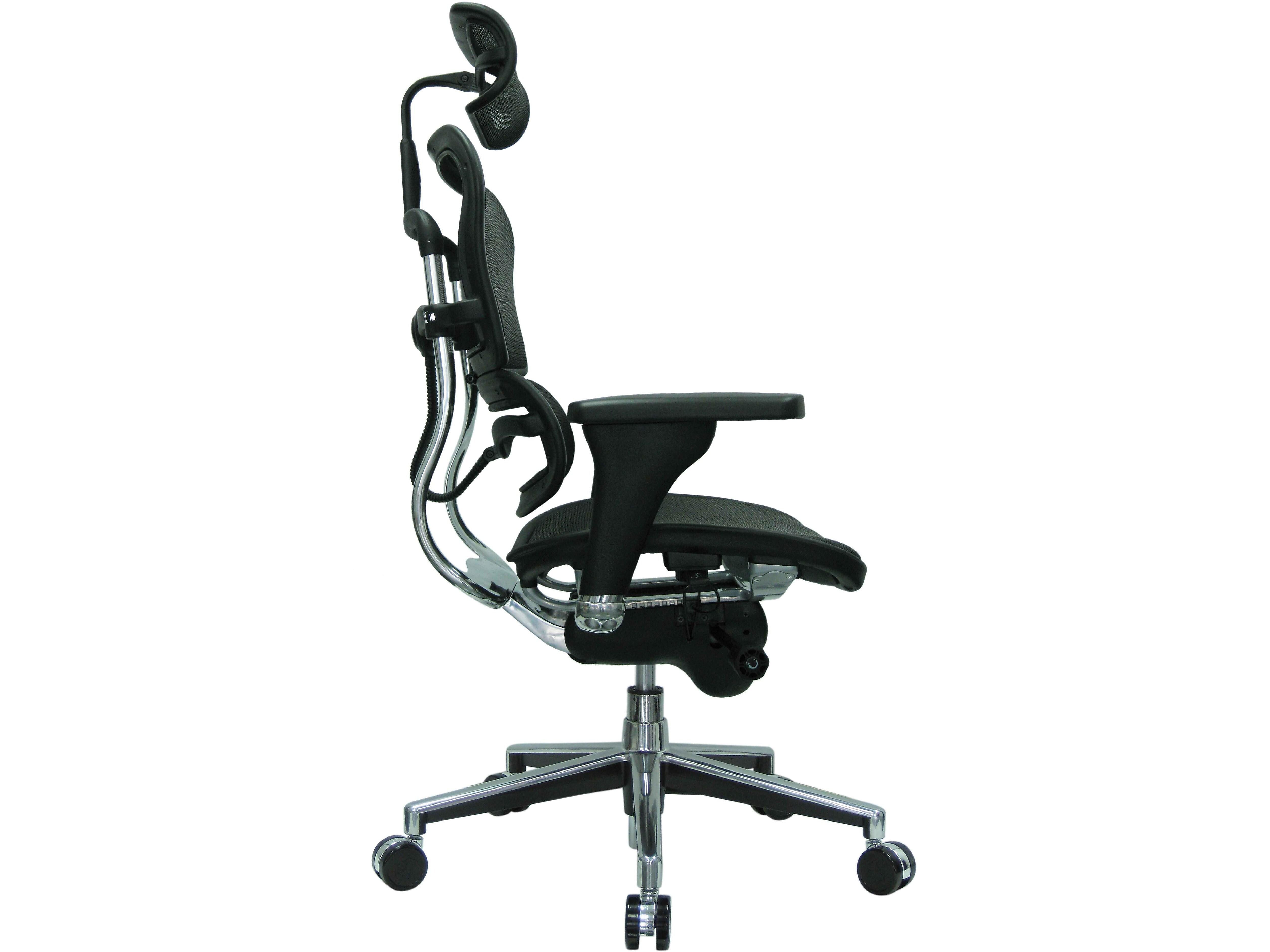 Eurotech High Back Mesh Task Chair, Black )
