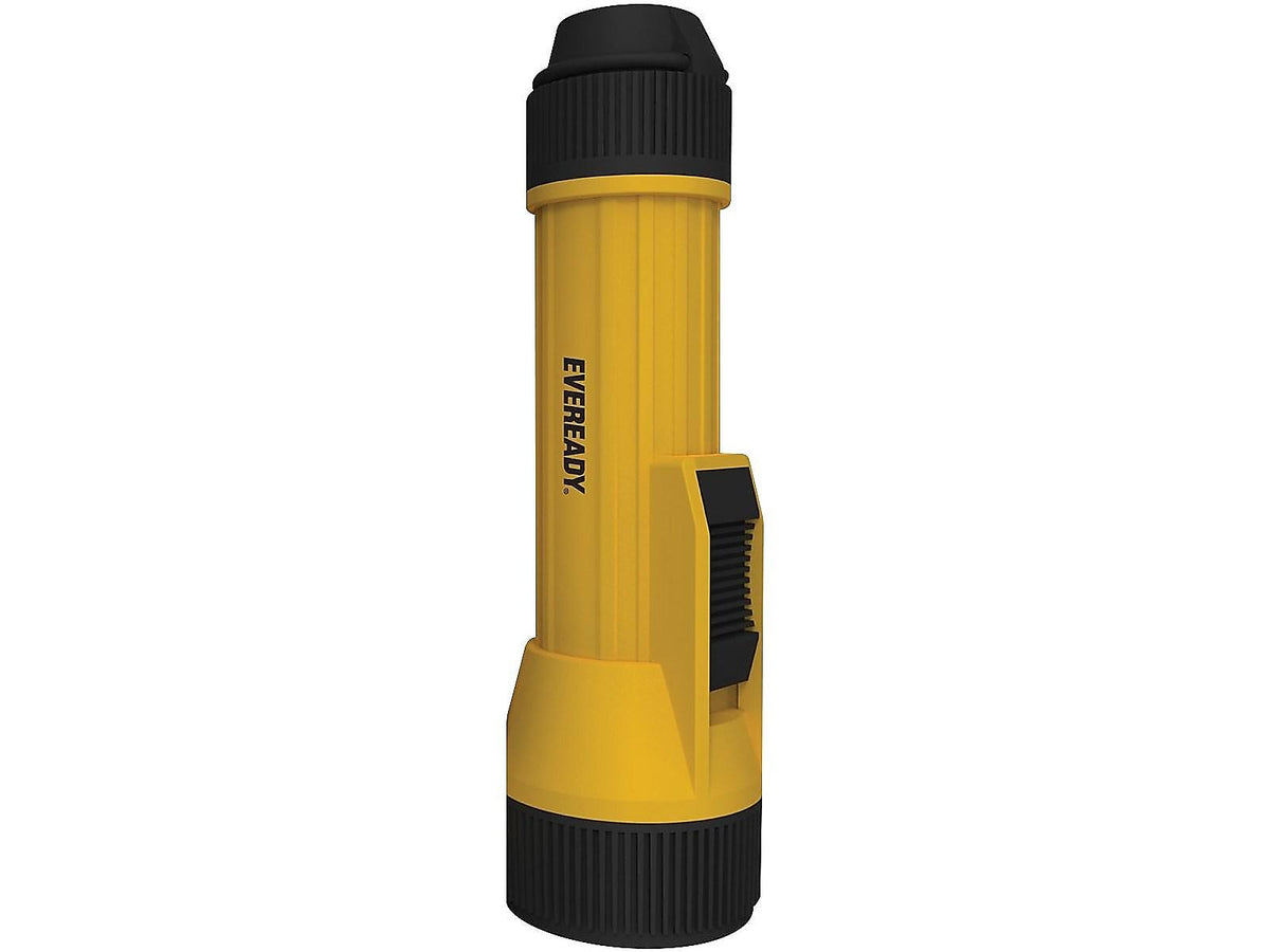 Eveready Industrial Economy 2D 7.8" LED Flashlight, Yellow