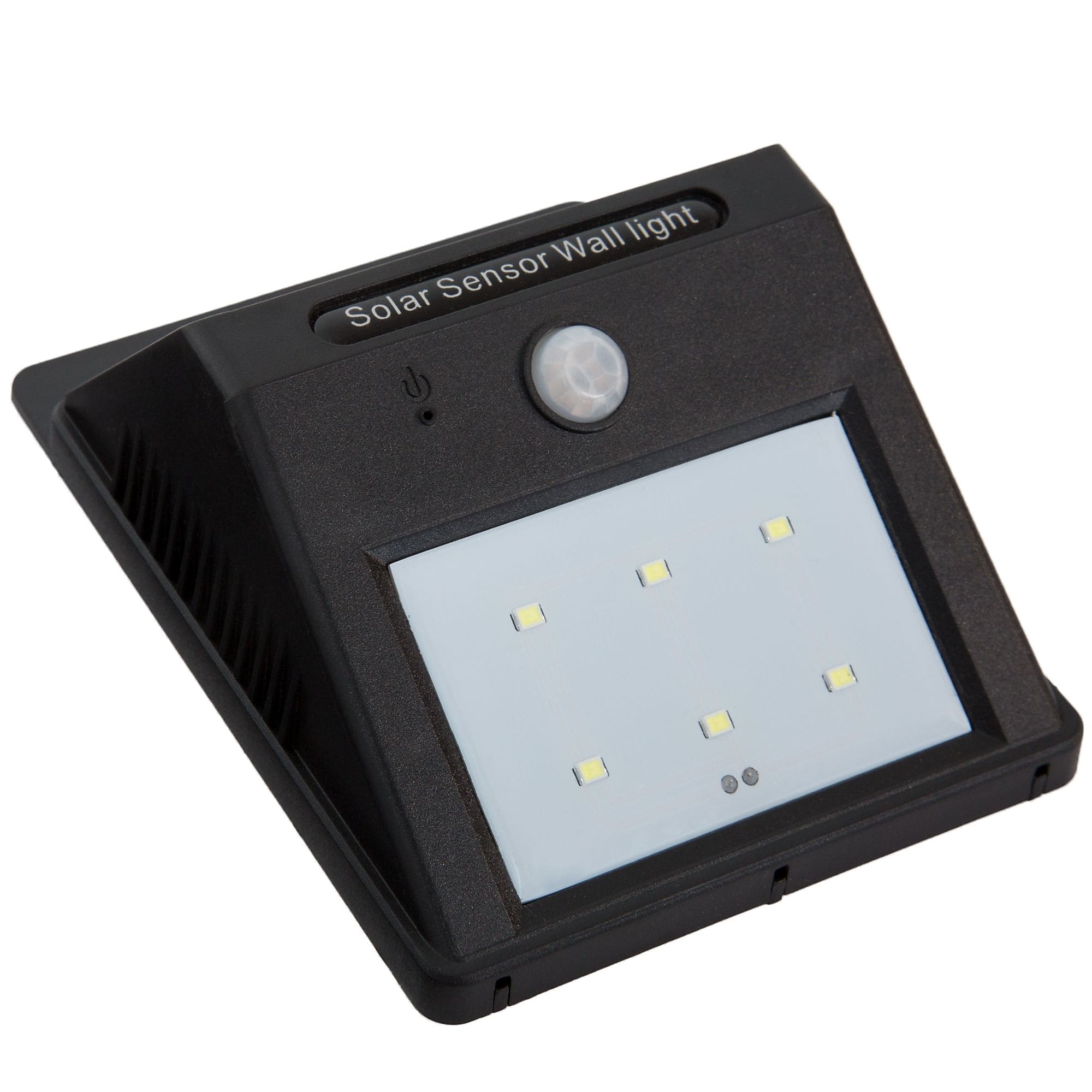 Everyday Home Solar Power Motion Activated Outdoor Wall Light