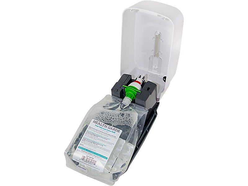 EvoGen No-Touch Foam Toilet Seat Cleaner Dispenser, 33.8 Oz.