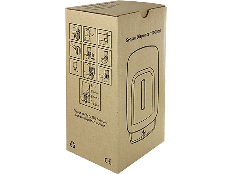 EvoGen No-Touch Foam Toilet Seat Cleaner Dispenser, 33.8 Oz.
