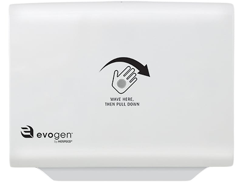 EvoGen Toilet Seat Cover Dispenser, White