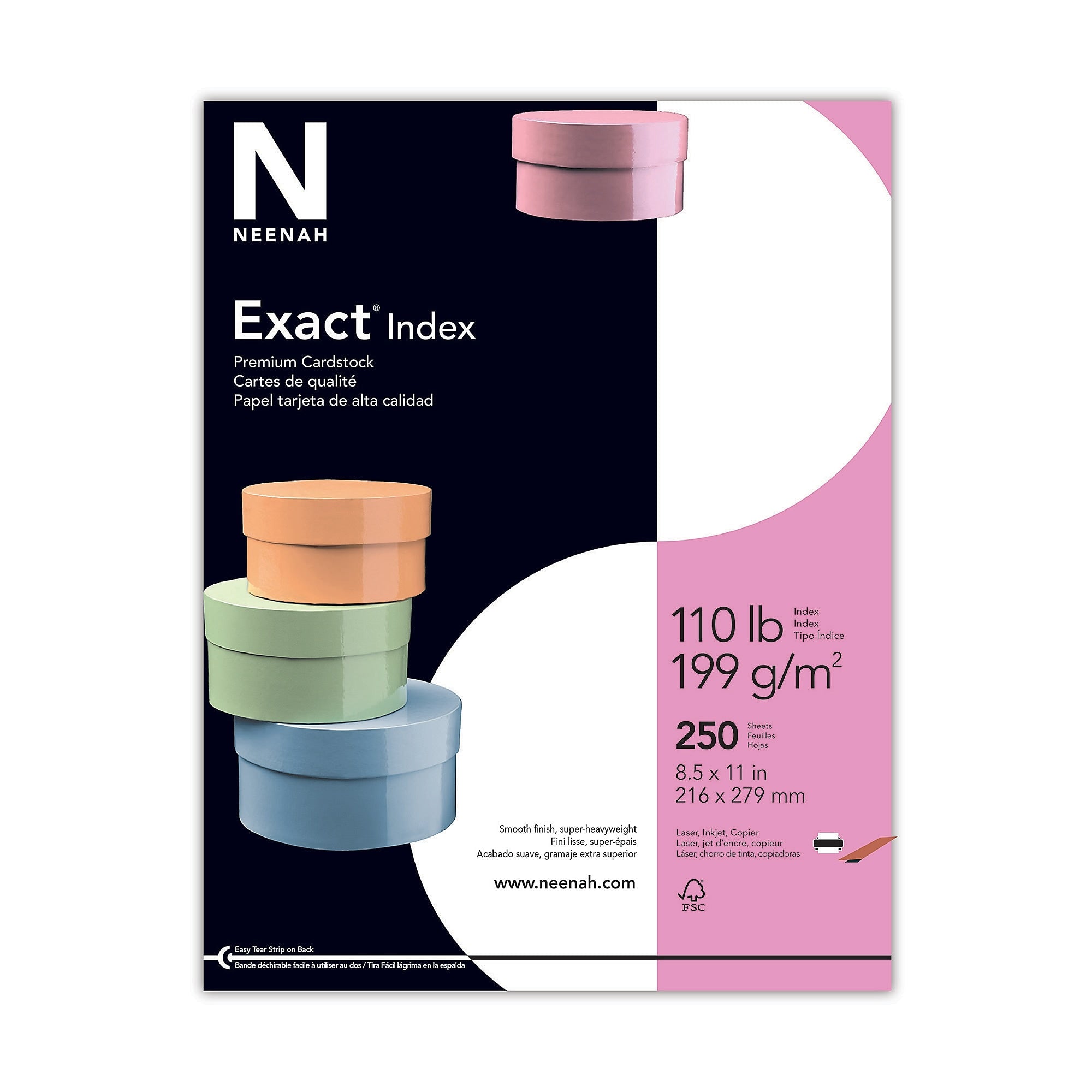 Exact Index Index 110 lb. Cardstock Paper, 8.5