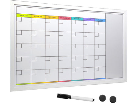 Excello Global Products Magnetic Dry-Erase Whiteboard, 20" x 30"