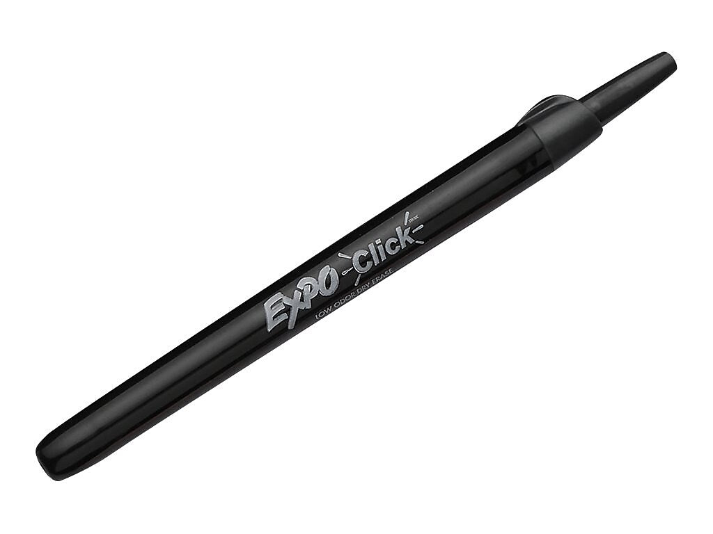 Expo Click Dry Erase Markers, Fine Tip, Assorted, 6/Pack