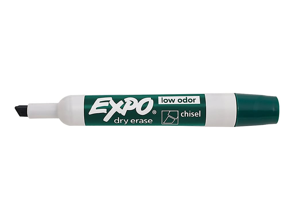 Expo Dry Erase Markers, Chisel Tip, Assorted, 12/Pack
