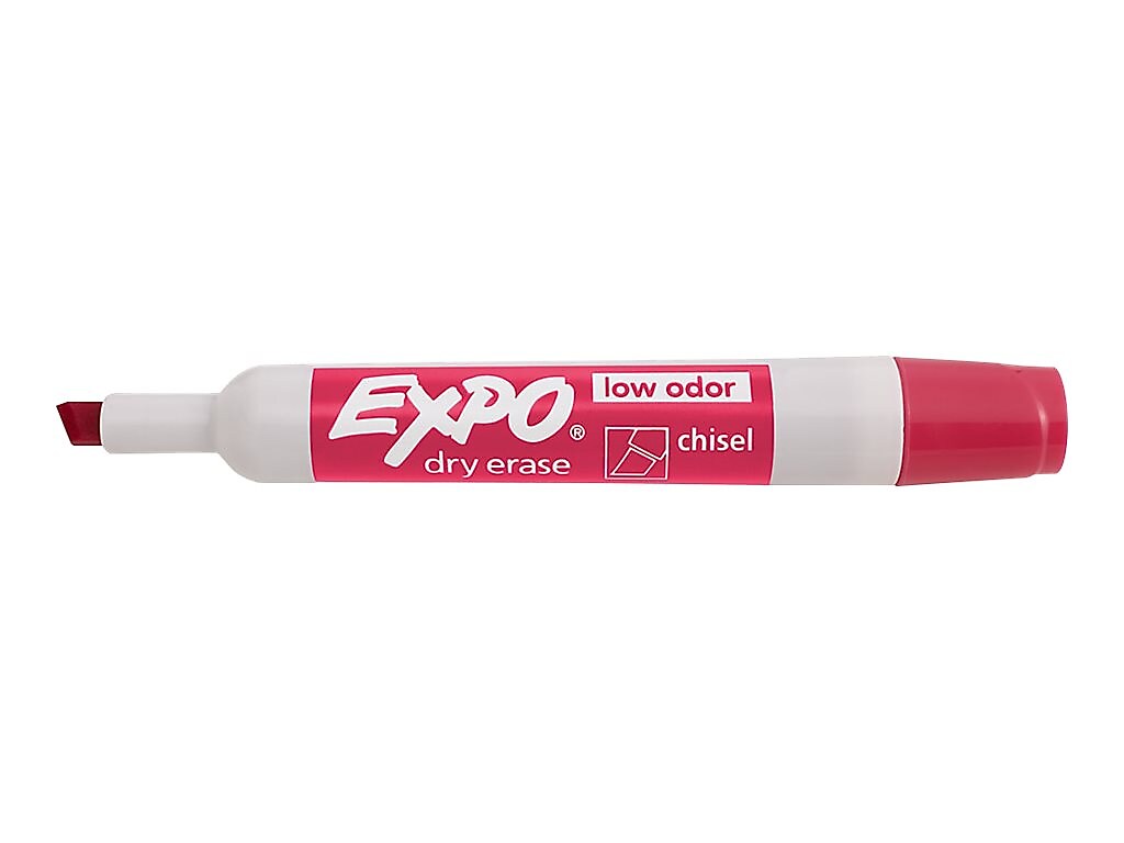 Expo Dry Erase Markers, Chisel Tip, Assorted, 12/Pack
