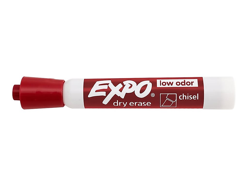 Expo Dry Erase Markers, Chisel Tip, Assorted, 12/Pack