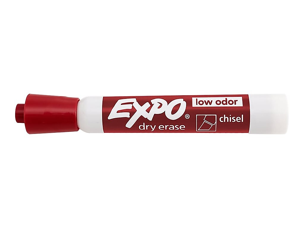 Expo Dry Erase Markers, Chisel Tip, Assorted, 12/Pack