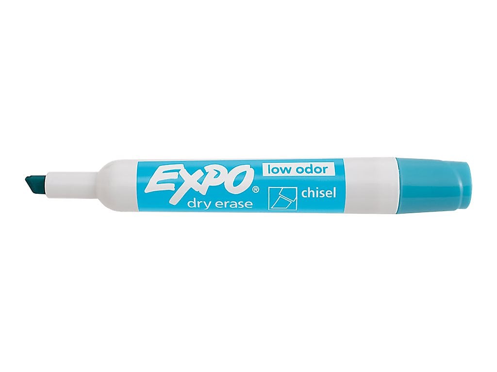 Expo Dry Erase Markers, Chisel Tip, Assorted, 12/Pack