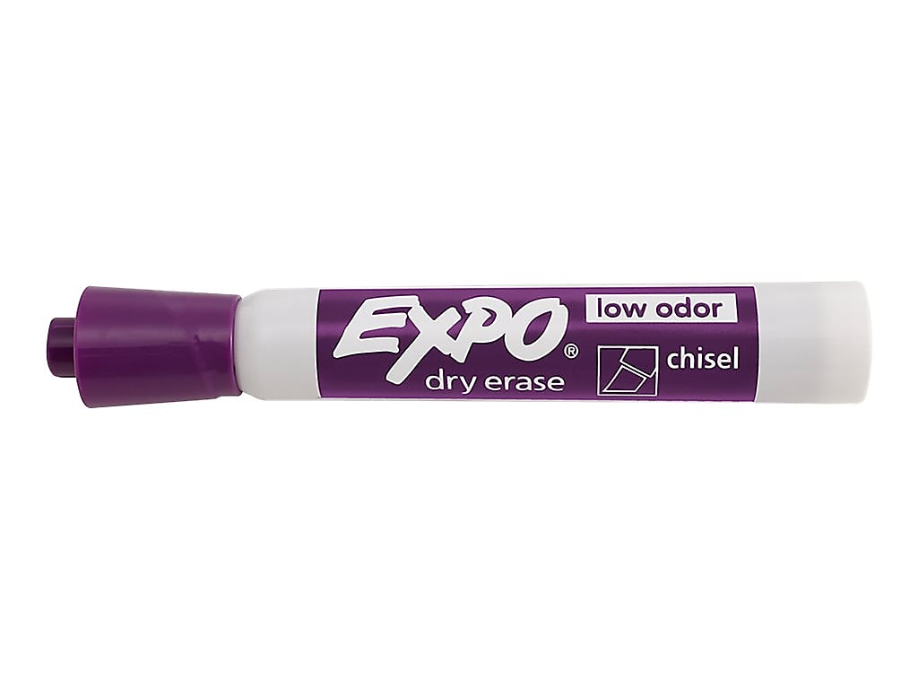Expo Dry Erase Markers, Chisel Tip, Assorted, 12/Pack