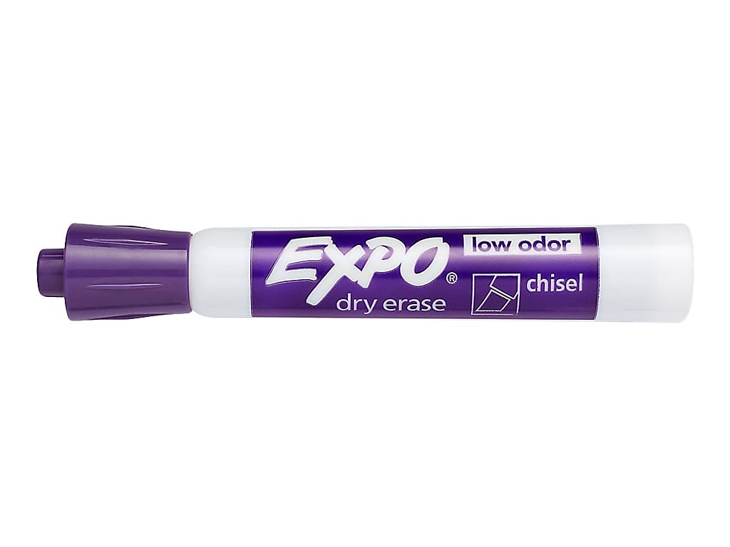 Expo Dry Erase Markers, Chisel Tip, Assorted, 8/Pack