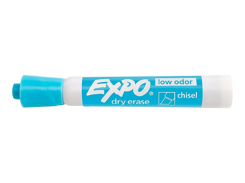 Expo Dry Erase Markers, Chisel Tip, Assorted, 8/Pack