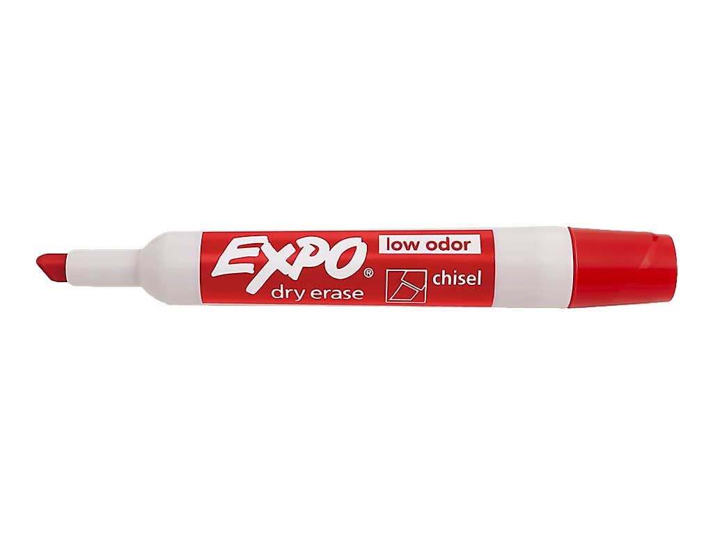 Expo Dry Erase Markers, Chisel Tip, Assorted, 8/Pack