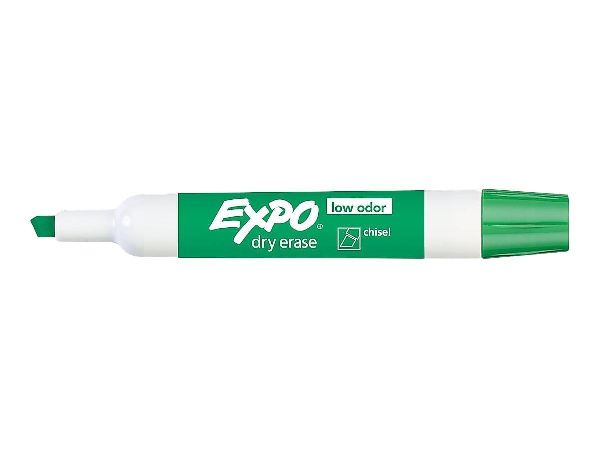 Expo Dry Erase Markers, Chisel Tip, Assorted, 8/Pack