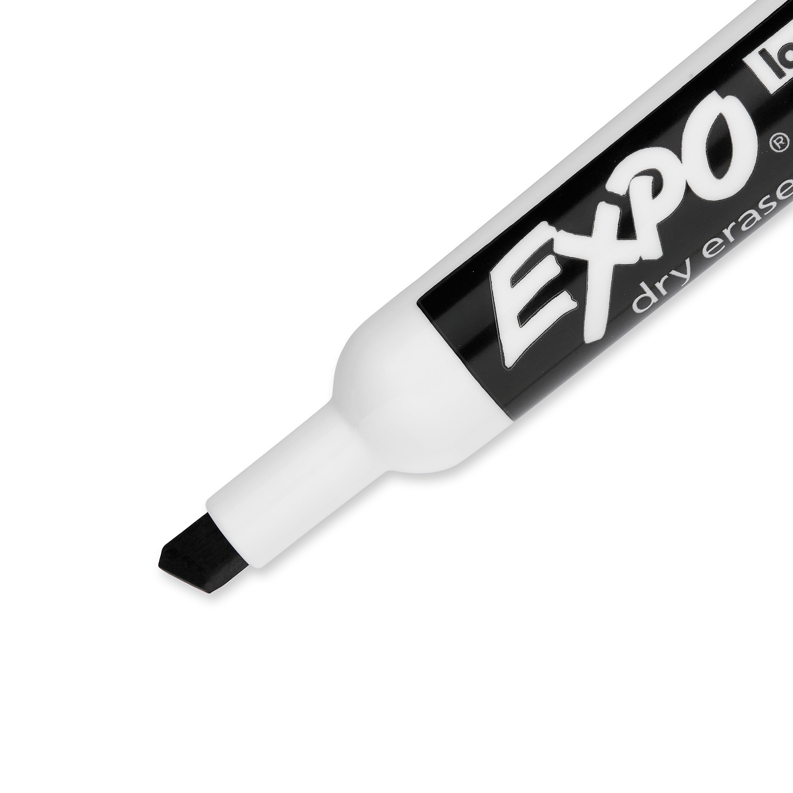 Expo Dry Erase Markers, Chisel Tip, Black, 36/Pack