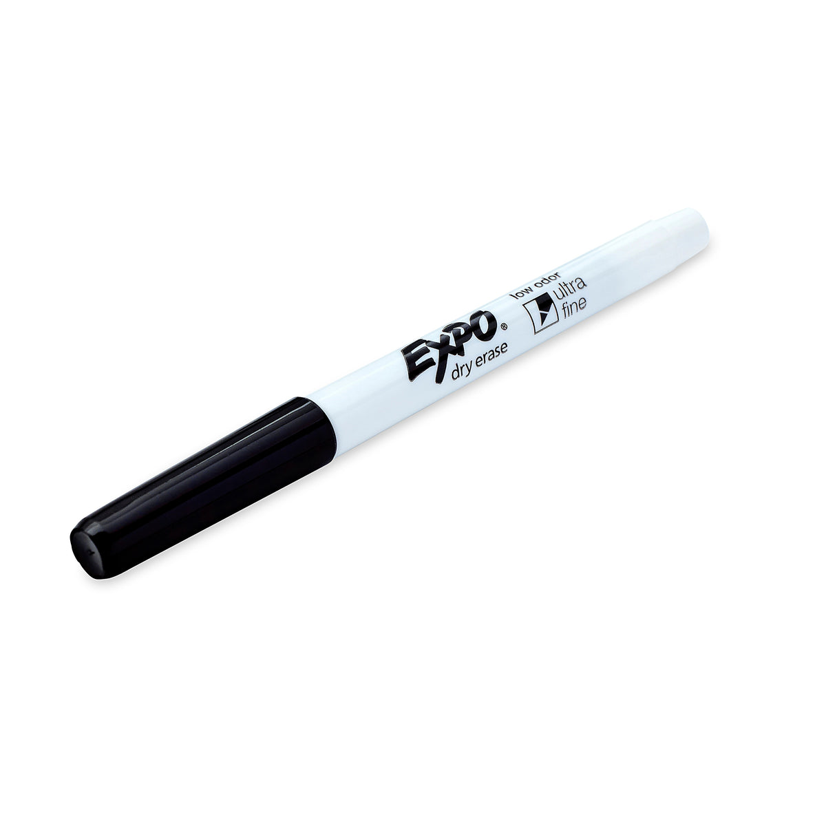 Expo Dry Erase Markers, Ultra Fine Tip, Black, 4/Pack