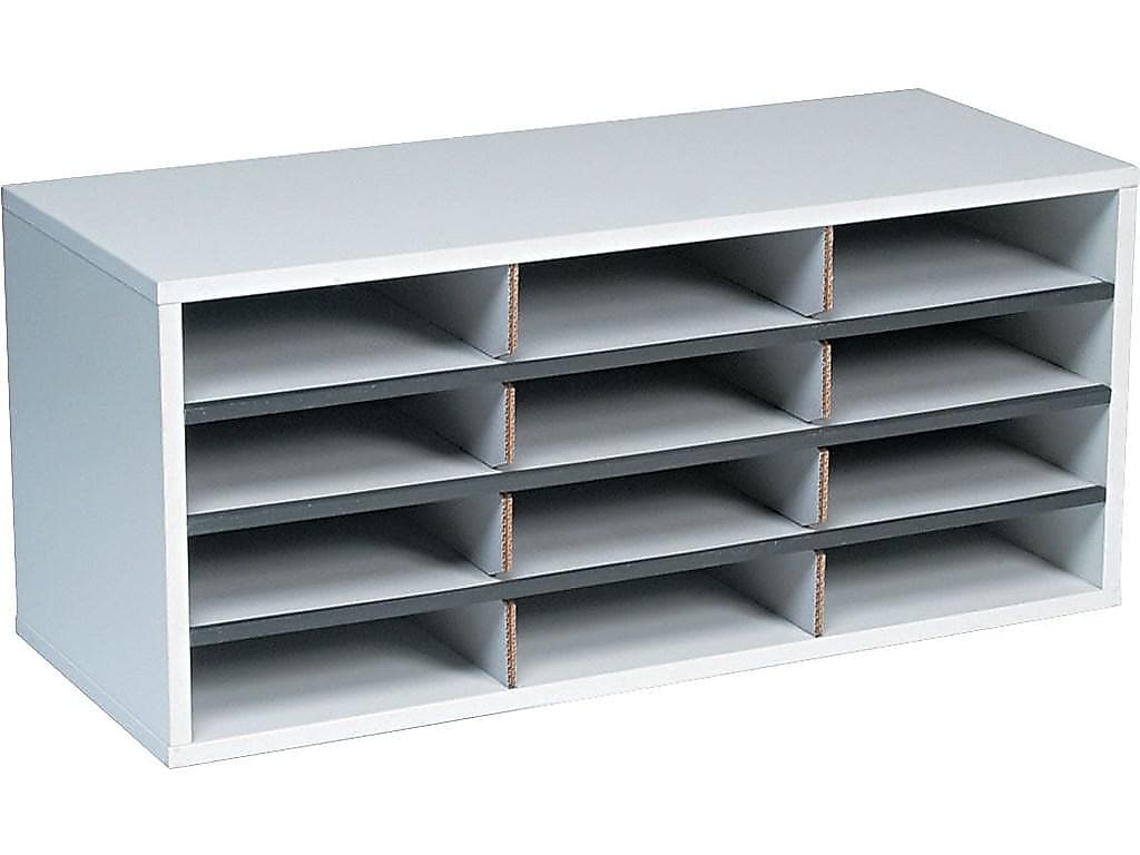 Fellowes 12-Compartment Literature Organizers, 29