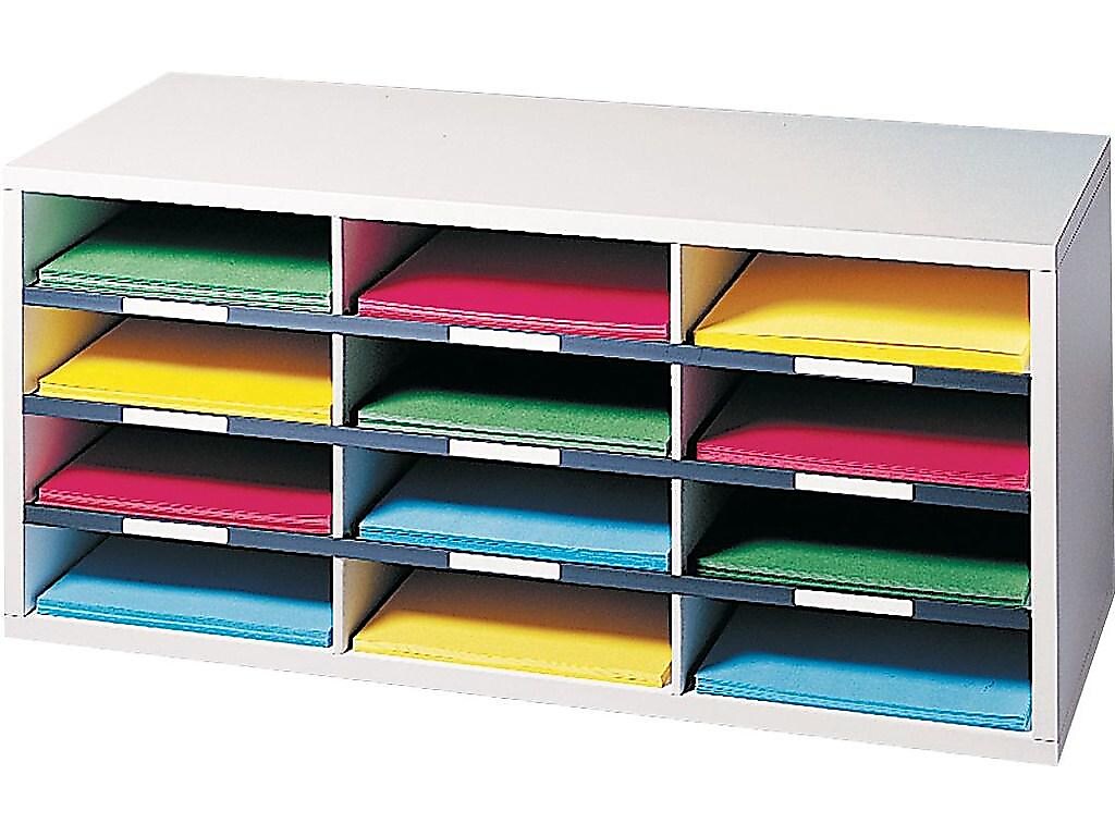 Fellowes 12-Compartment Literature Organizers, 29