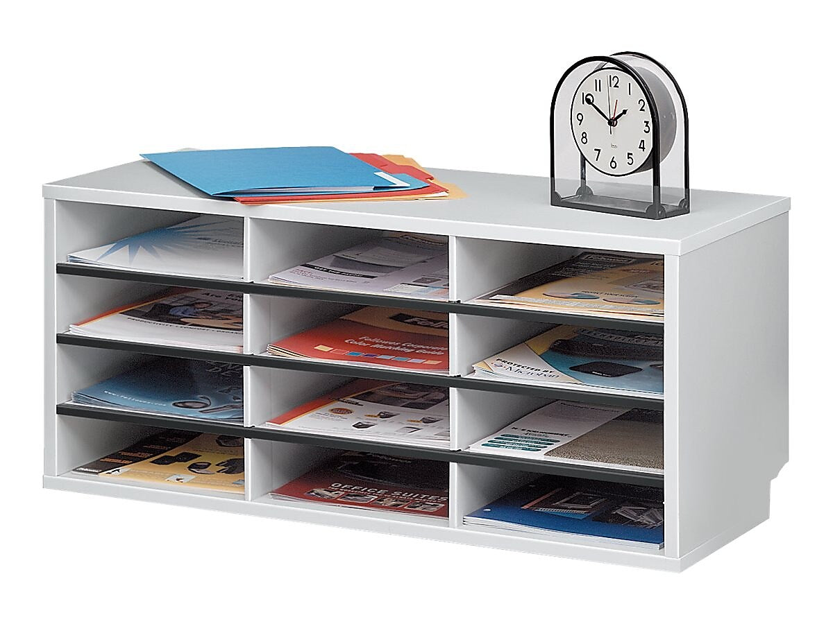 Fellowes 12-Compartment Literature Organizers, 29