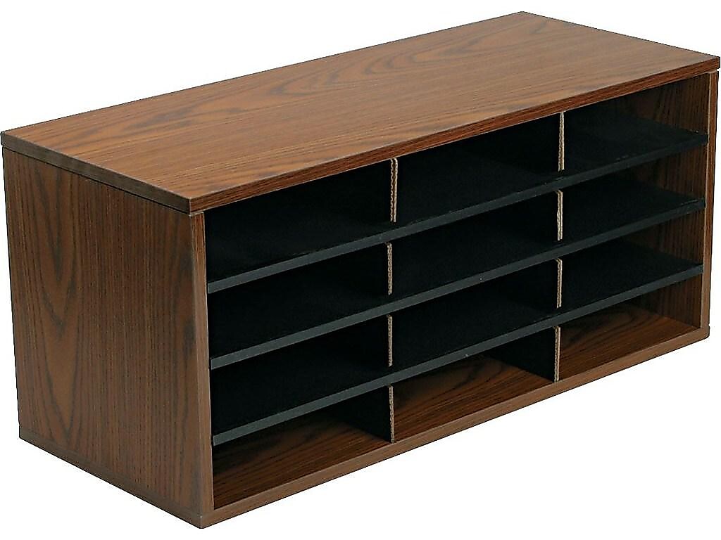 Fellowes 12-Compartment Literature Organizers, 29