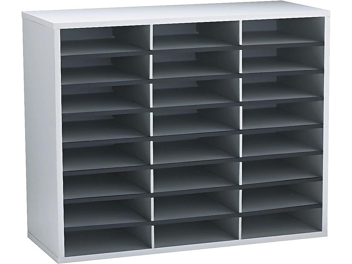 Fellowes 24-Compartment Literature Organizers, 29