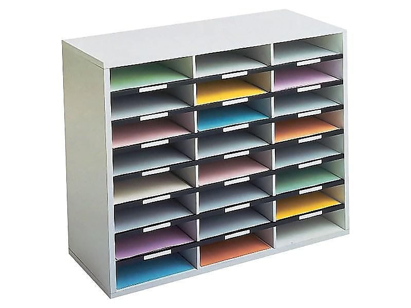 Fellowes 24-Compartment Literature Organizers, 29