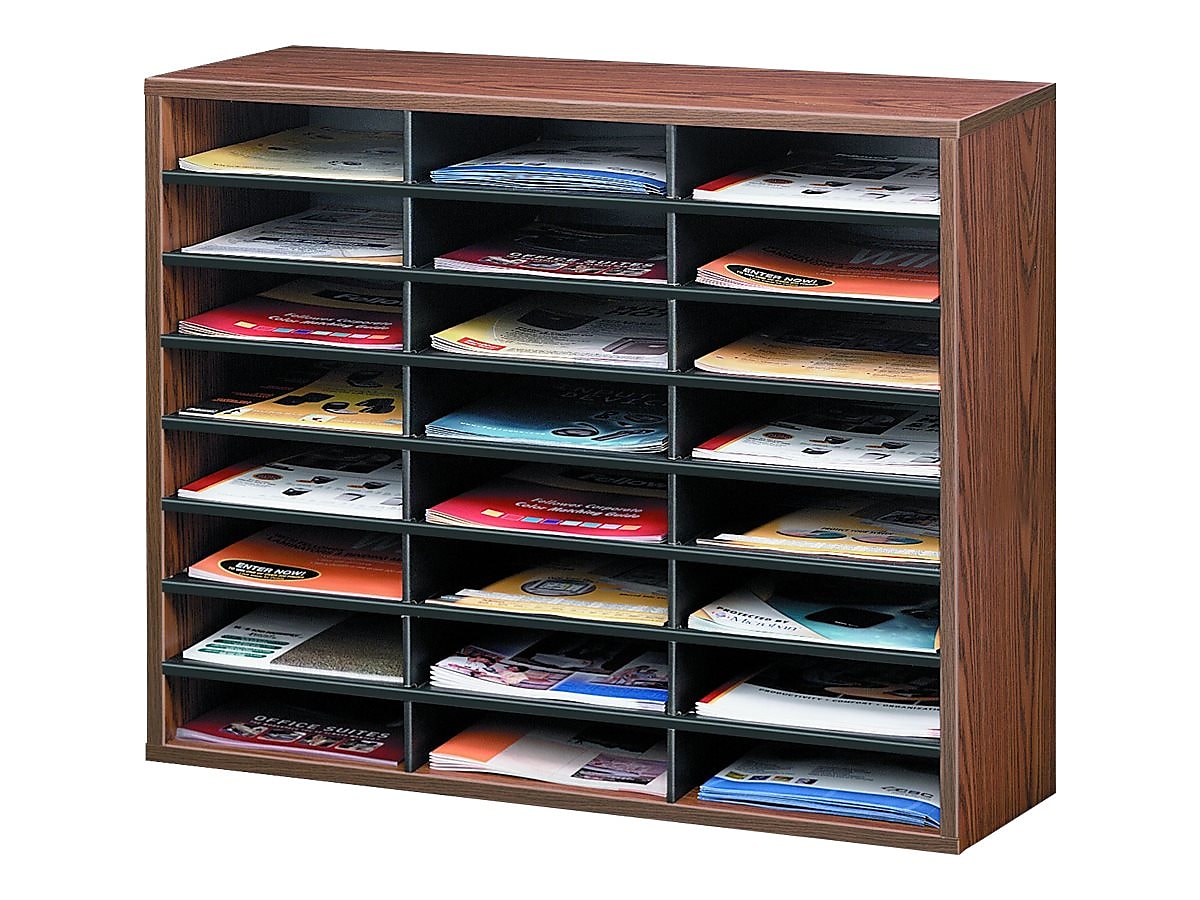 Fellowes 24-Compartment Literature Organizers, 29