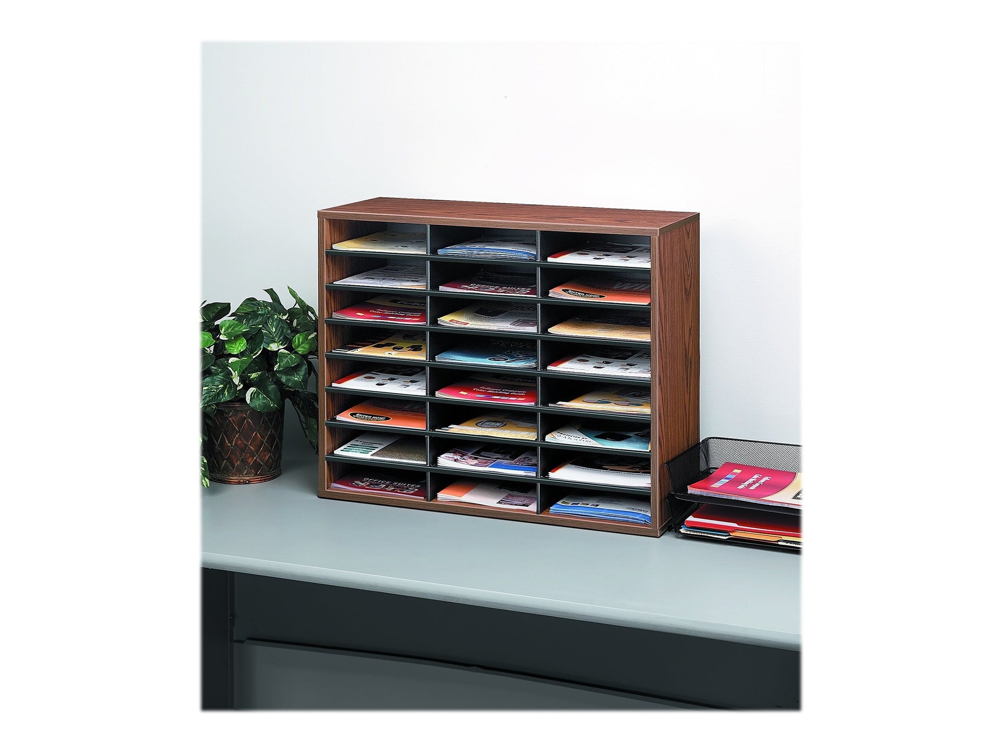 Fellowes 24-Compartment Literature Organizers, 29