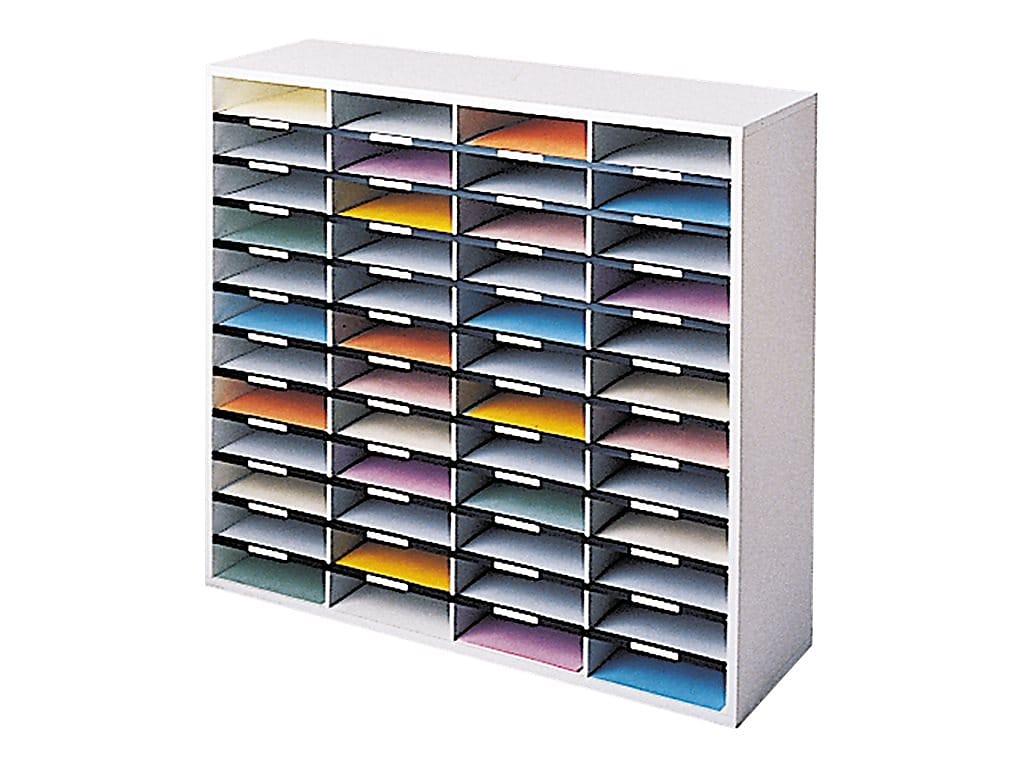Fellowes 48-Compartment Literature Organizers, 38.25