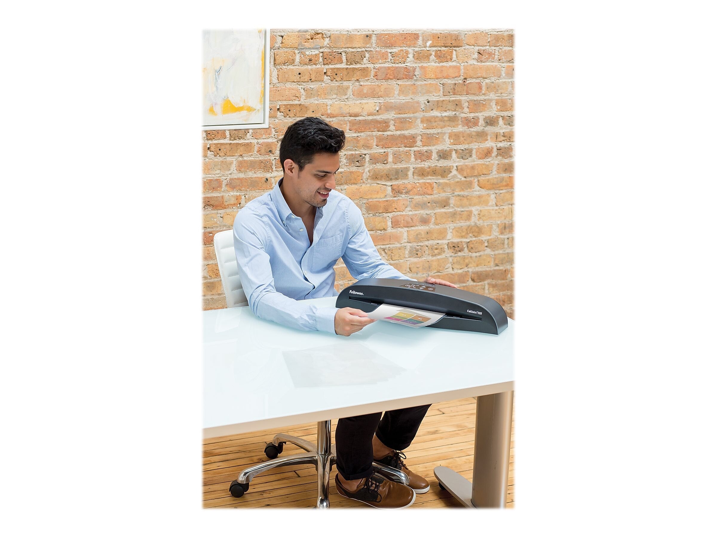 Fellowes Callisto 125 Thermal & Cold Laminator, 12.5